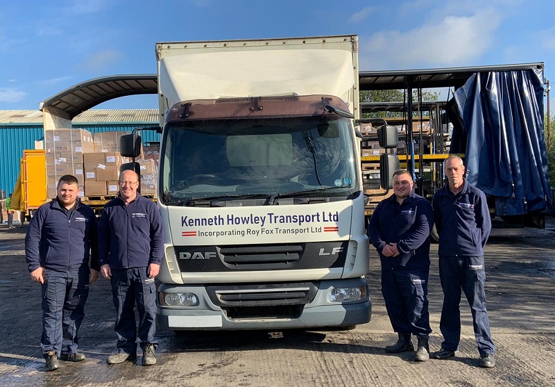 Smart new uniforms and branding for Castleford-based Roy Fox Transport
