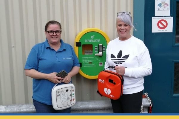 Ferryman installs life-saving defib